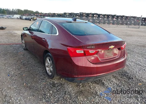 2016 Chevrolet Malibu Ls из США, поврежденный, VIN 1G1ZB5ST5GF284425